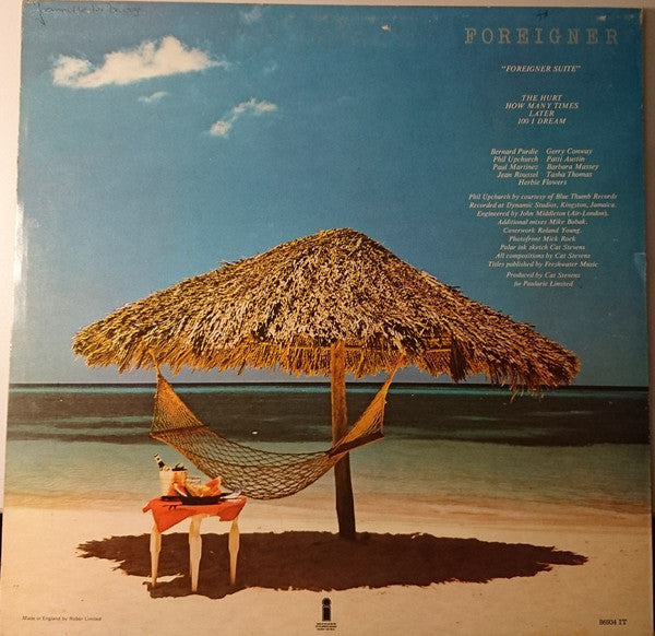 Cat Stevens : Foreigner (LP, Album, Emb)