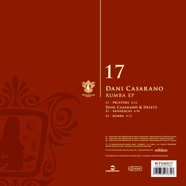 Dani Casarano : Rumba EP (12", EP)