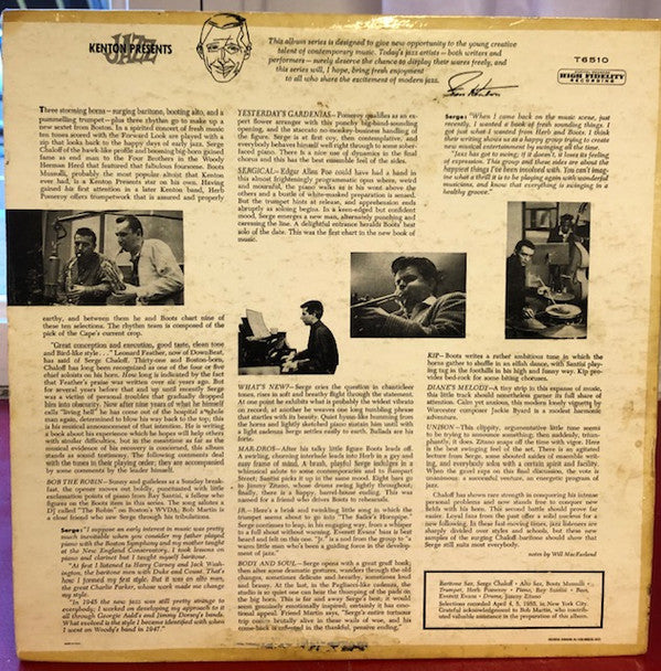 The Serge Chaloff Sextet : Boston Blow-Up! (LP, Album, Mono)