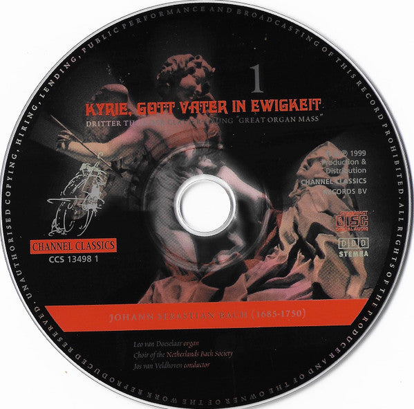 Leo van Doeselaar, Koor Van De Nederlandse Bachvereniging, Jos Van Veldhoven, Johann Sebastian Bach : Kyrie, Gott Vater In Ewigkeit. Dritter Theil Der Klavier-Übung "Great Organ Mass" (2xCD, Album)