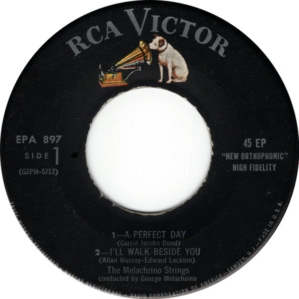 The Melachrino Strings : I'll Walk Beside You (7", EP)