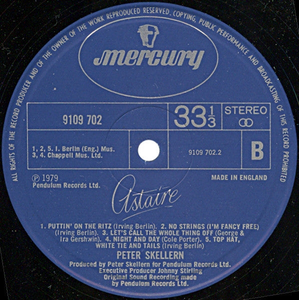 Peter Skellern : Astaire (LP, Album)