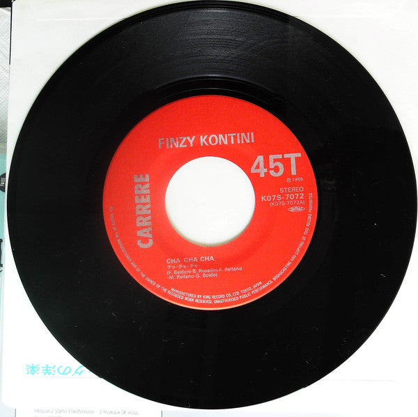 Finzy Kontini : チャ・チャ・チャ Cha Cha Cha (7", Single)