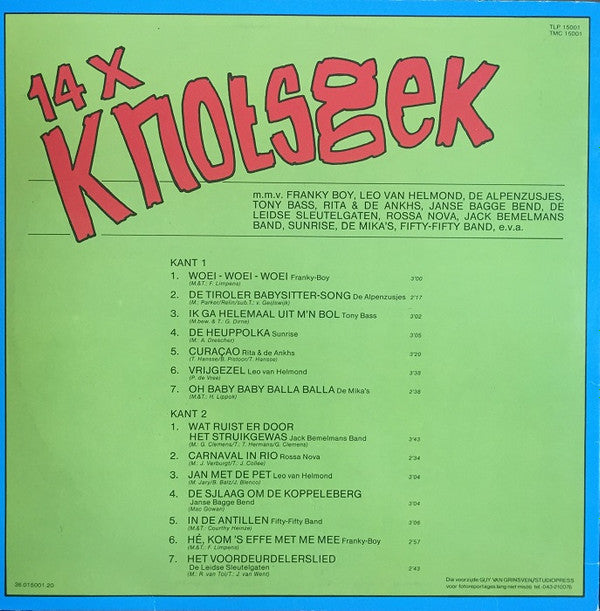 Various : 14x Knotsgek (LP, Comp)
