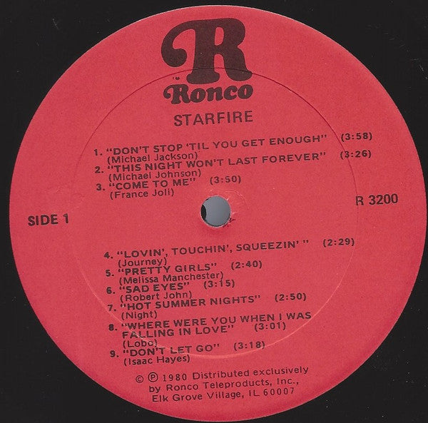 Various : Star Program (LP, Comp)