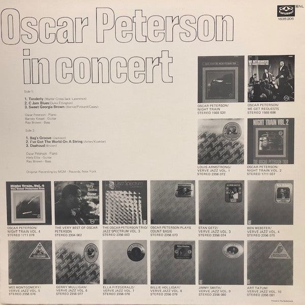 Oscar Peterson : In Concert (LP, Album)