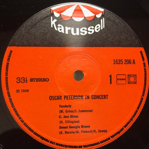 Oscar Peterson : In Concert (LP, Album)