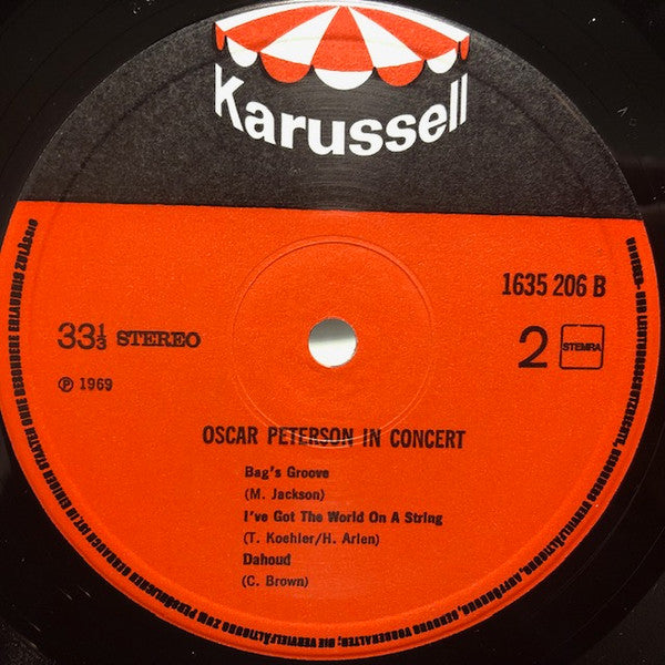 Oscar Peterson : In Concert (LP, Album)