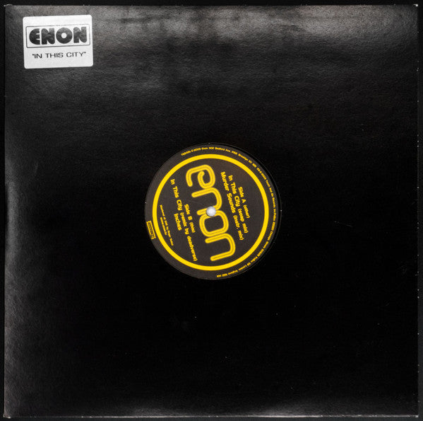 Enon : In This City (12", Maxi)