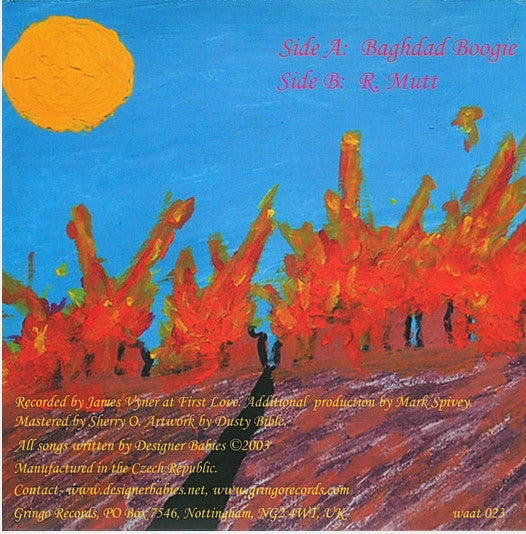 Designer Babies : Baghdad Boogie (7", Single)