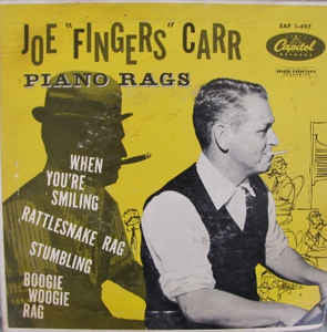 Joe "Fingers" Carr : Piano Rags (7", EP)