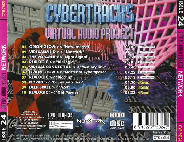 Virtual Audio Project : Network - Issue 24 (CD, Comp, 3D )