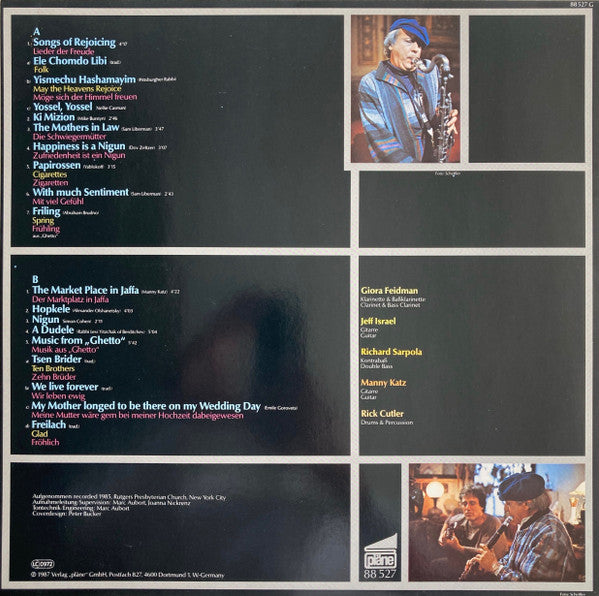 Giora Feidman : The Magic Of The Klezmer / Der Zauber Des Klezmer (LP, Album)