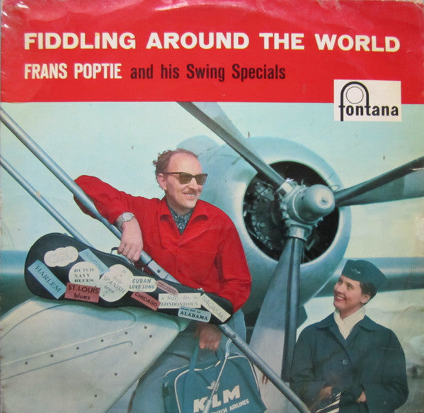 Frans Poptie And His Swing Specials : Fiddling Around The World (LP)