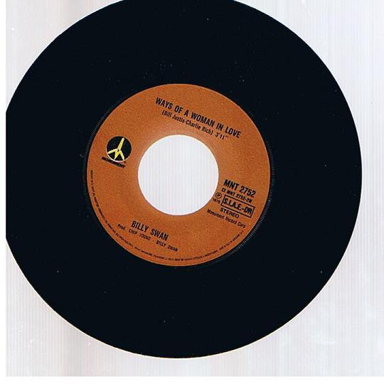 Billy Swan : I Can Help / Ways Of A Woman In Love (7", Single)