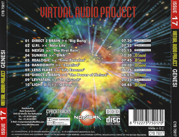 Virtual Audio Project : Genesi - Issue 17 (CD, Comp, 3D )