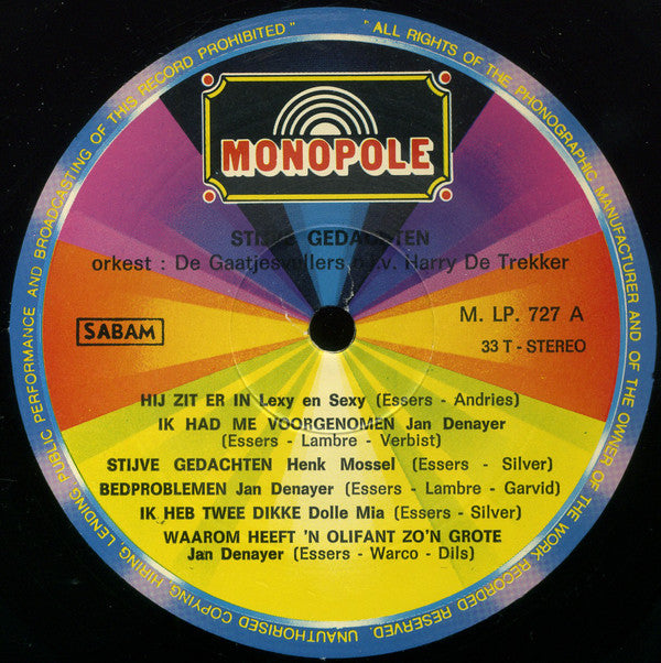 Various : Sexy Hits / Stijve Gedachten (LP, Comp)