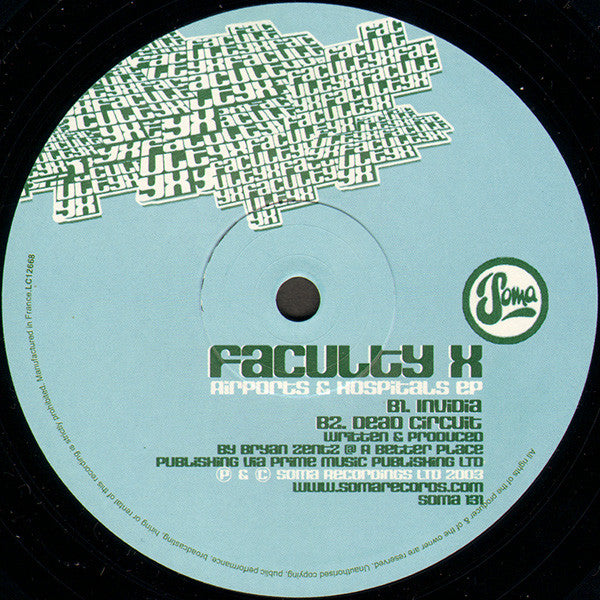 Faculty X : Airports & Hospitals EP (12", EP)