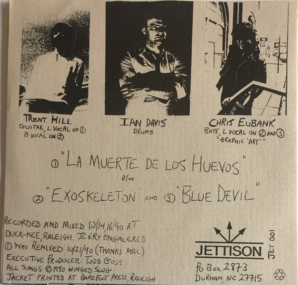 Blue Chair : La Muerte De Los Huevos (7", Gre)