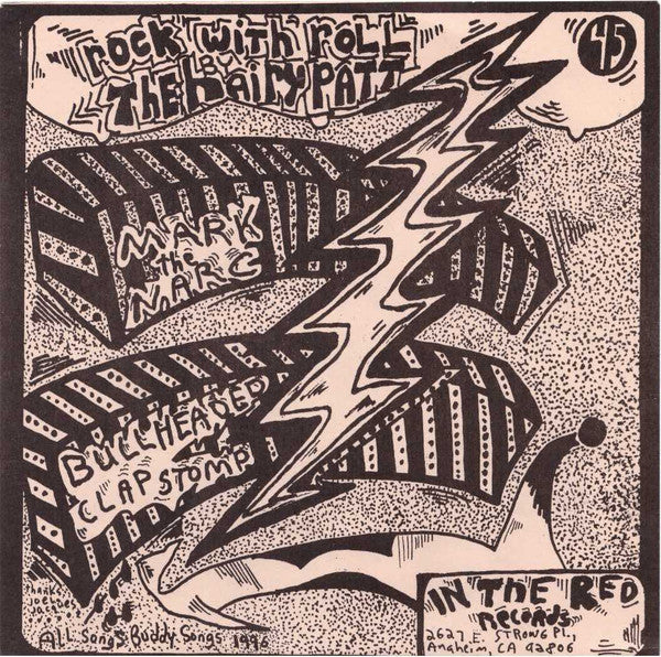Hairy Patt Band* : Rock With Roll By The Hairy Patt (7", Single)