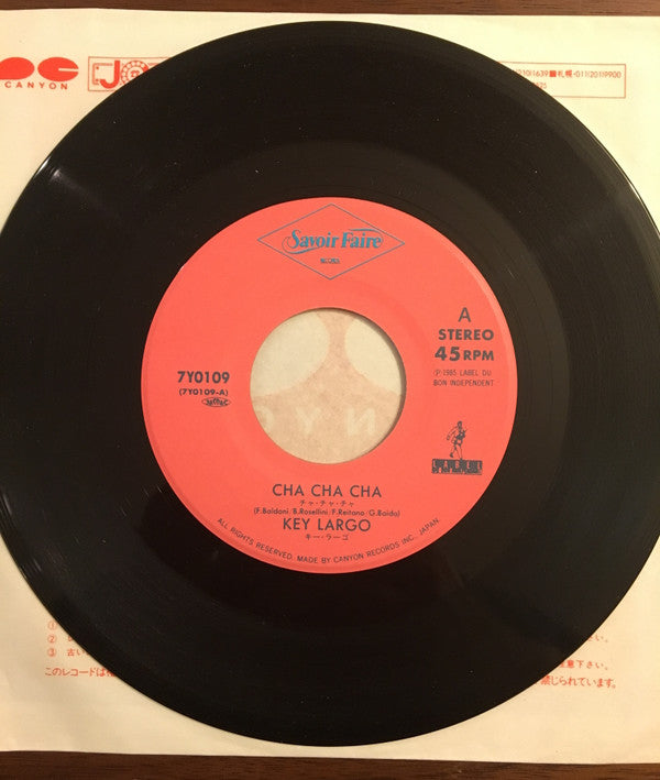 Key Largo (2) : チャ・チャ・チャ = Cha Cha Cha (7", Single)