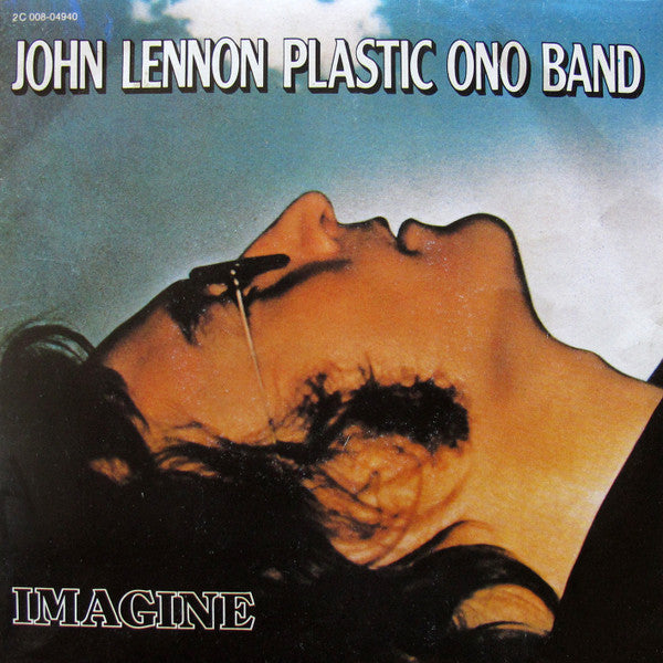 John Lennon / The Plastic Ono Band With The Flux Fiddlers : Imagine (7", Single, RE)