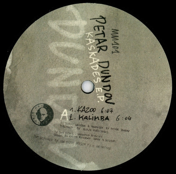 Petar Dundov : Kaskades E.P. (12", EP)