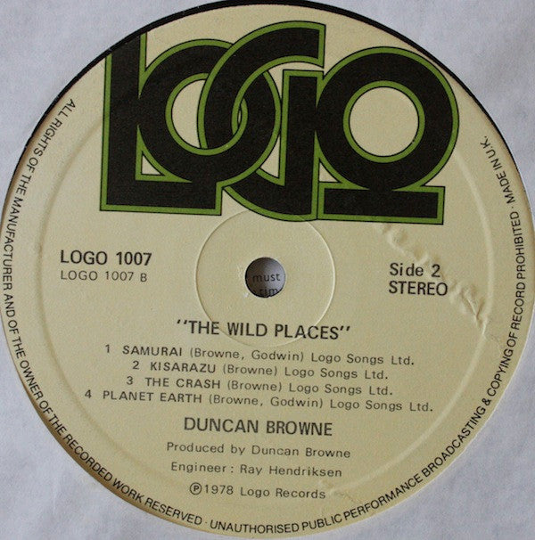 Duncan Browne : The Wild Places (LP, Album)