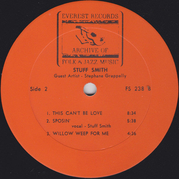 Stuff Smith : Stuff Smith (LP)
