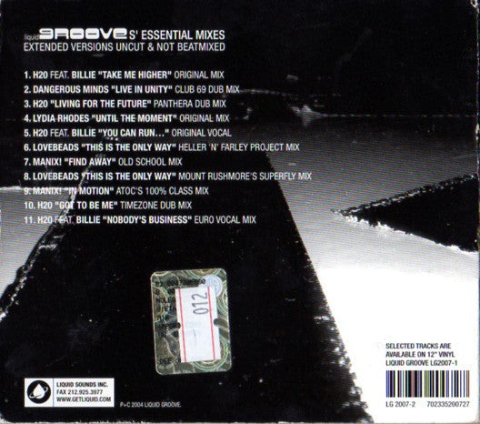 Various : Floor Burners - Liquid Groove's Essential Mixes (CD, Comp)