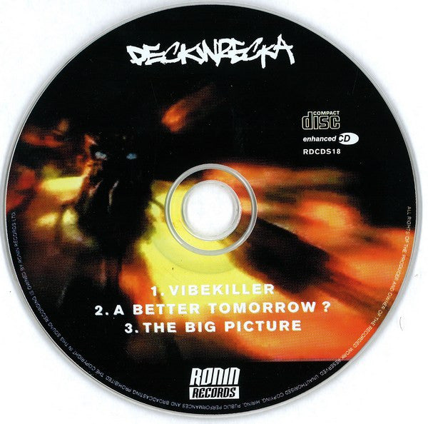 Deckwrecka featuring Scare-Electric : Vibekiller (CD, Single, Enh)