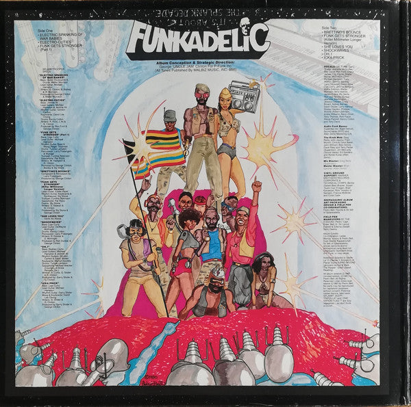 Funkadelic : The Electric Spanking Of War Babies (LP, Album, Gat)