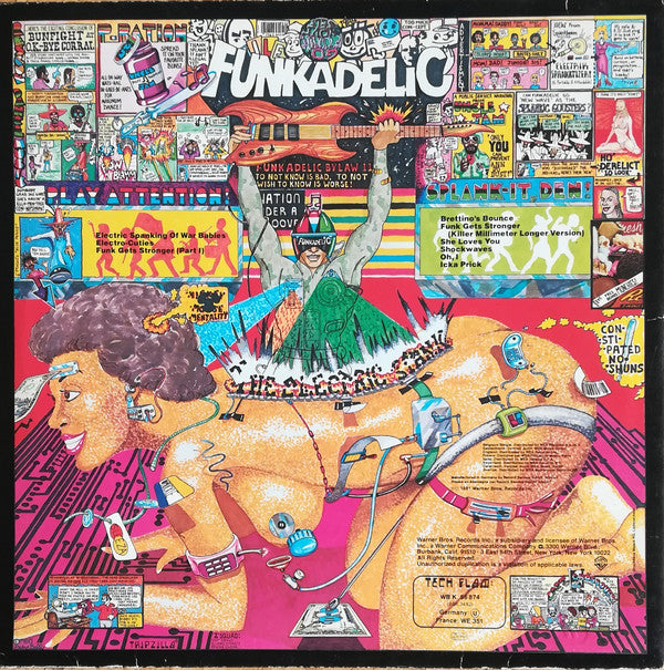 Funkadelic : The Electric Spanking Of War Babies (LP, Album, Gat)