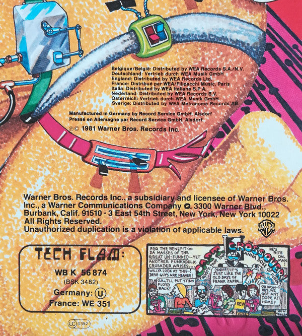 Funkadelic : The Electric Spanking Of War Babies (LP, Album, Gat)