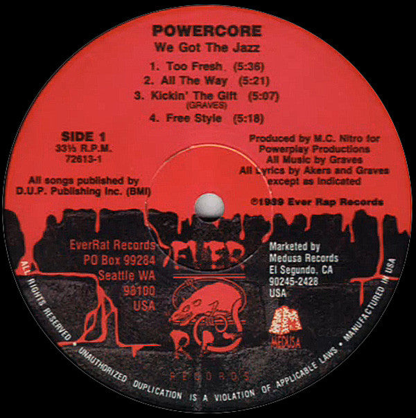 Powercore : We Got The Jazz (LP, Album)