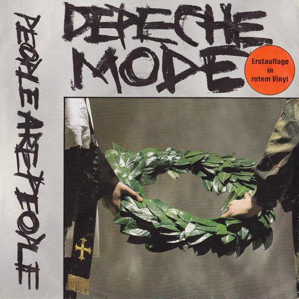 Depeche Mode : People Are People (7", Single, Red)