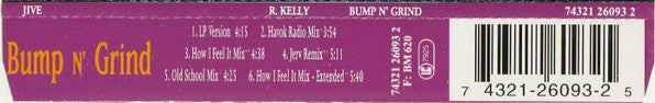 R. Kelly : Bump N' Grind (CD, Single)