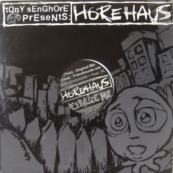 Tony Senghore : Herbalize Me (12")