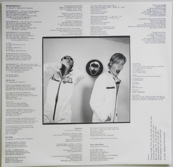 Gebrüder Engel : Magengesicht (LP, Album)