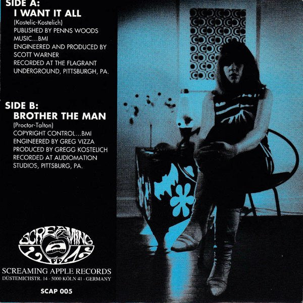 The Cynics (2) : I Want It All (7", Single)