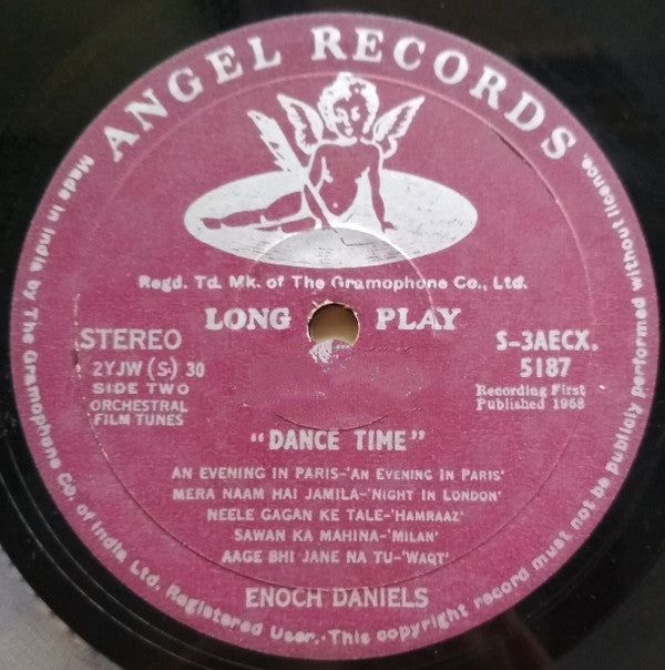 Enoch Daniels And His Orchestra : Dance Time (LP)