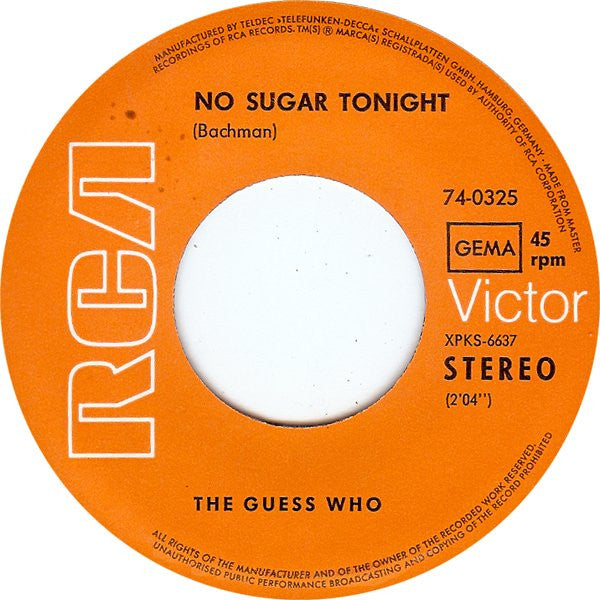 The Guess Who : American Woman (7", Single)