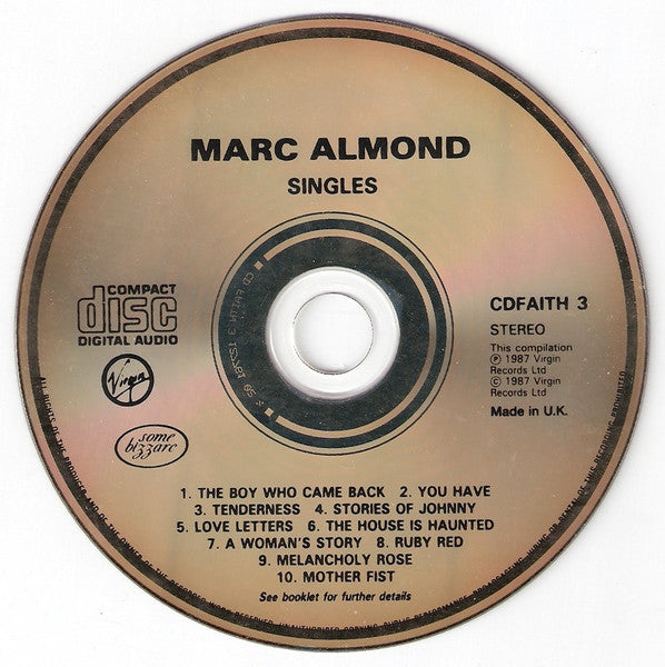 Marc Almond : Singles 1984-1987 (CD, Comp)