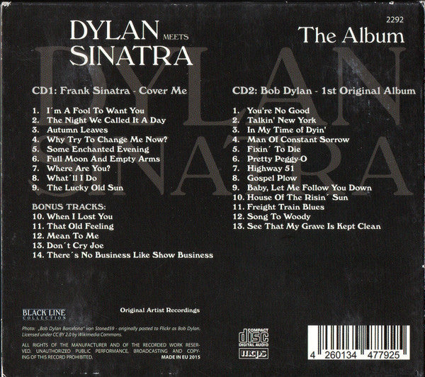 Bob Dylan / Frank Sinatra : Dylan Meets Sinatra - The Album (2xCD, Album, Comp)