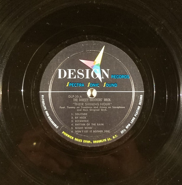 The Dorsey Brothers Orchestra : Their Shining Hour (LP, Comp, Mono)
