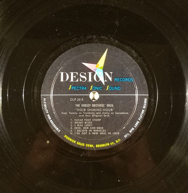 The Dorsey Brothers Orchestra : Their Shining Hour (LP, Comp, Mono)