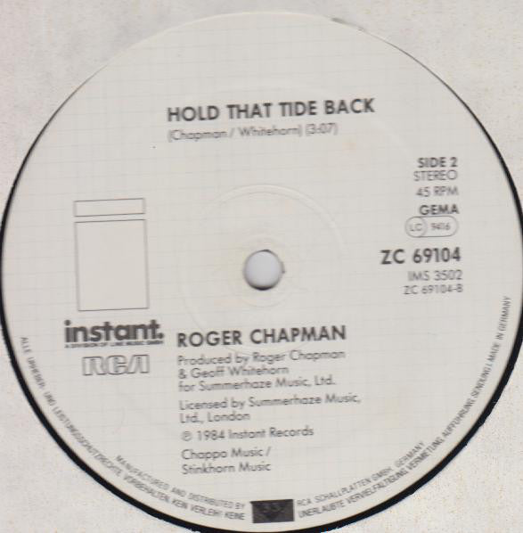 Roger Chapman : How How How (12")