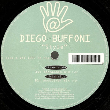 Diego Buffoni : Style (12")