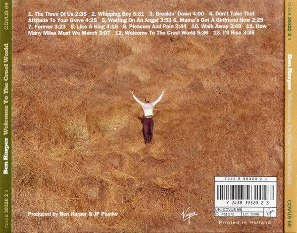 Ben Harper : Welcome To The Cruel World (CD, Album)