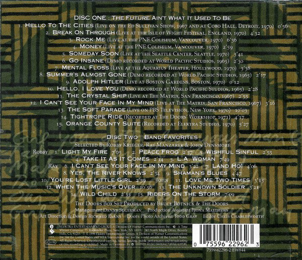 The Doors : Box Set - Part 2 (2xCD, Comp)